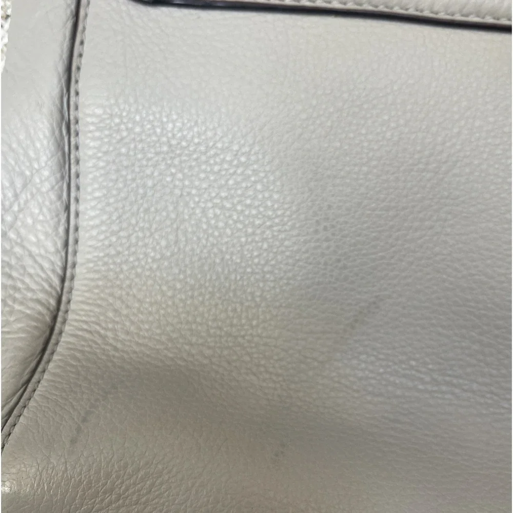 Kate Spade Atwood Place Adair Gray Leather Shoulder Bag *Some‎ Light Scratches*